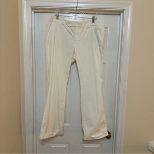 Old Navy White Dress Pant, Flare Cut: Size 14 Women’s